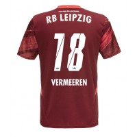 Maglia Calcio RB Leipzig Arthur Vermeeren #18 Seconda Divisa 2024-25 Manica Corta